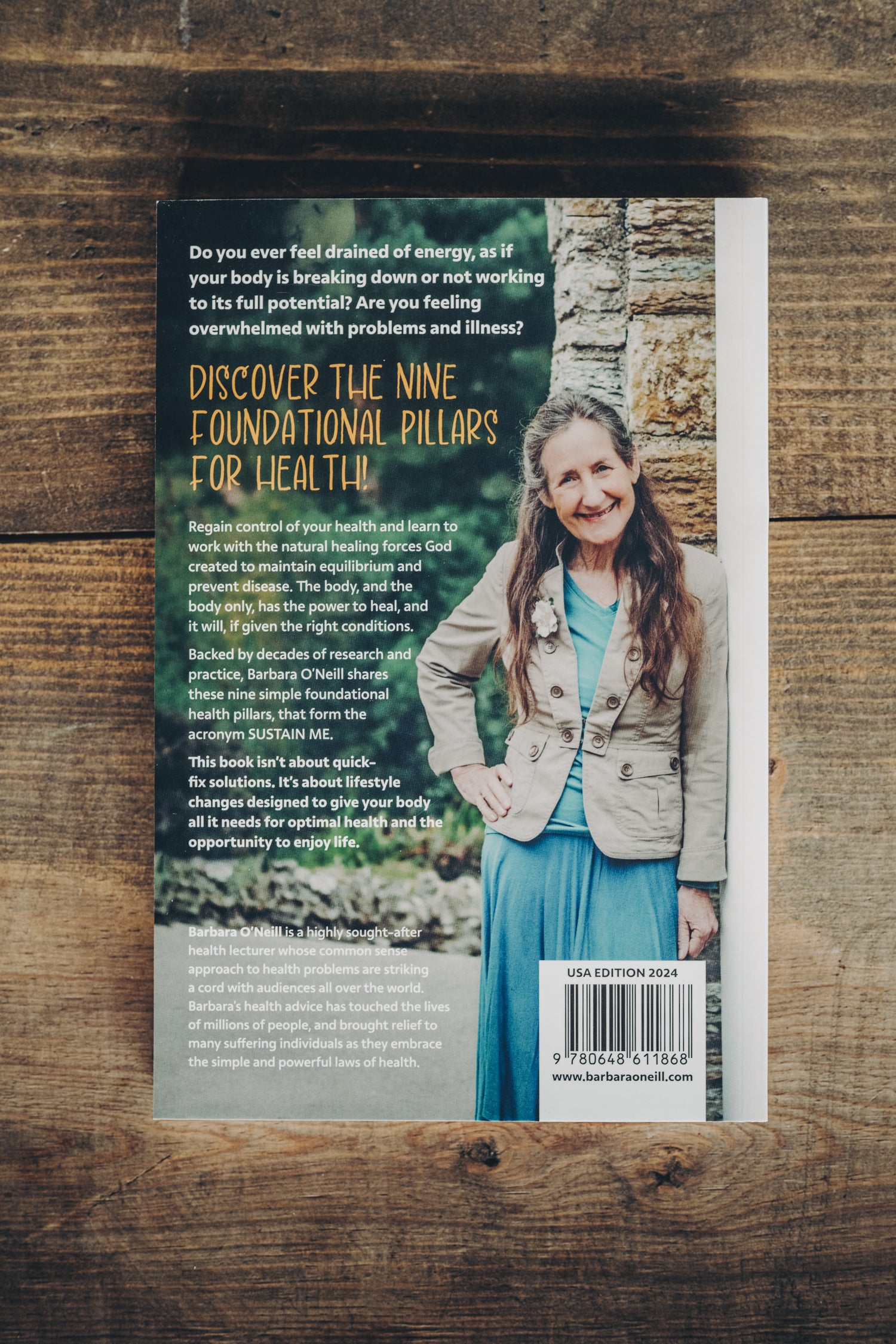 📘 Book: Sustain Me by Barbara O’Neill (Paperback)