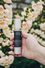 Organic Wild Yam Cream product held in hand from Barbara O’Neill