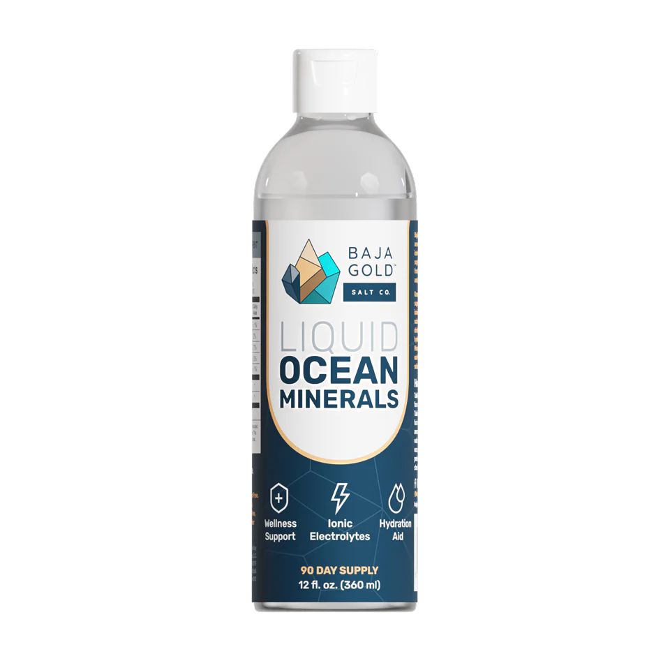 Baja Gold Liquid Ocean Minerals 12 Oz. refill