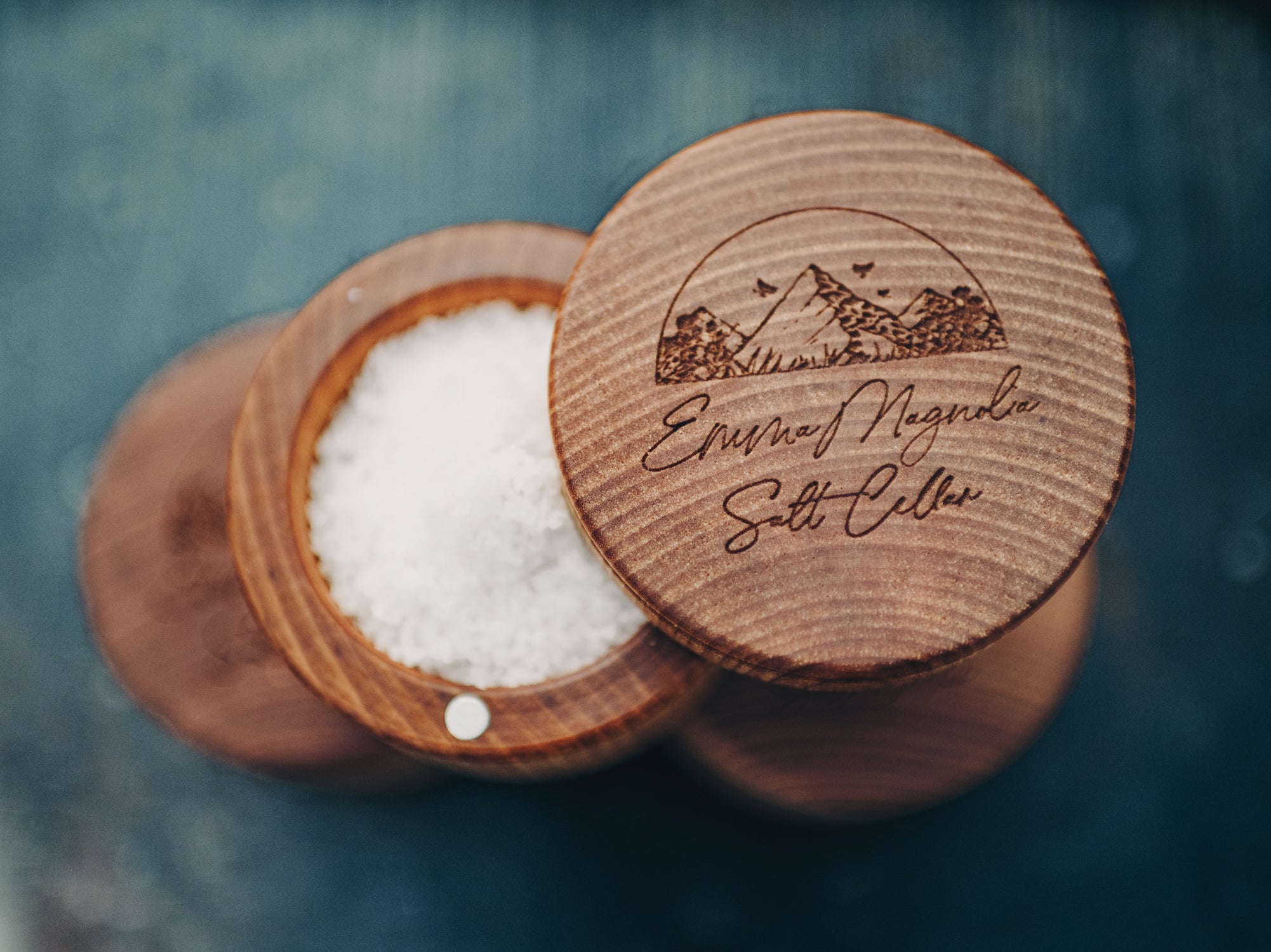 Emma Magnolia Salt Cellar