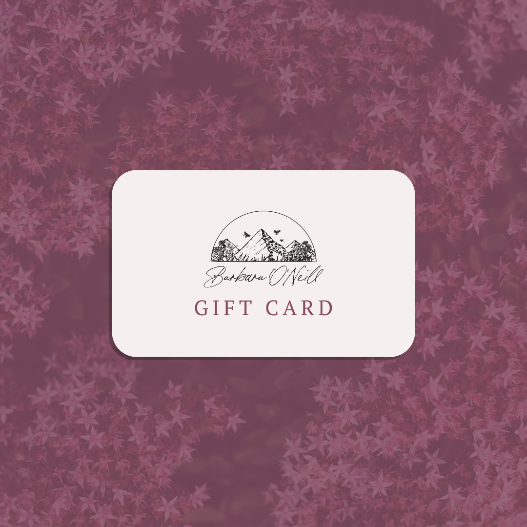 Barbara O'Neill Gift Card