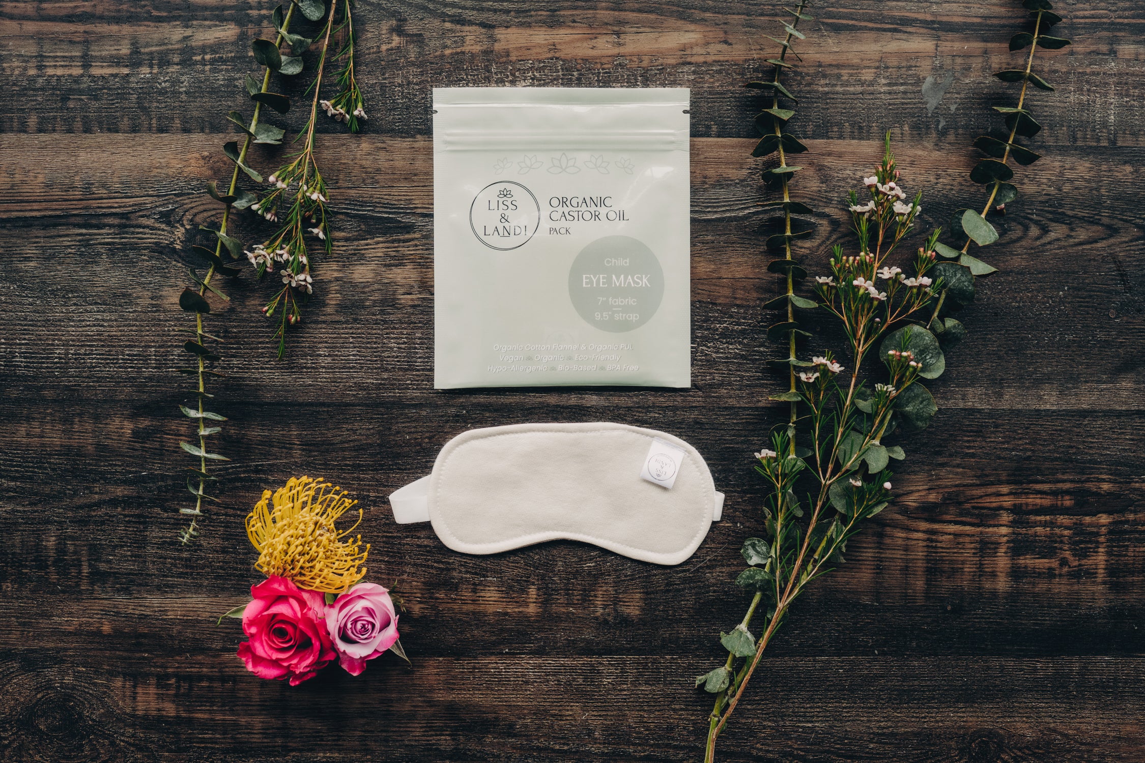 Organic Castor Oil Eye Mask