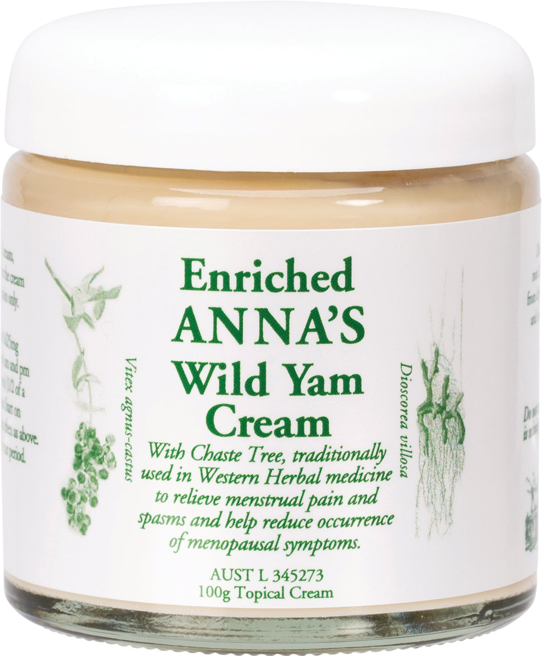 Anna's Wild Yam Cream - Please read supply details