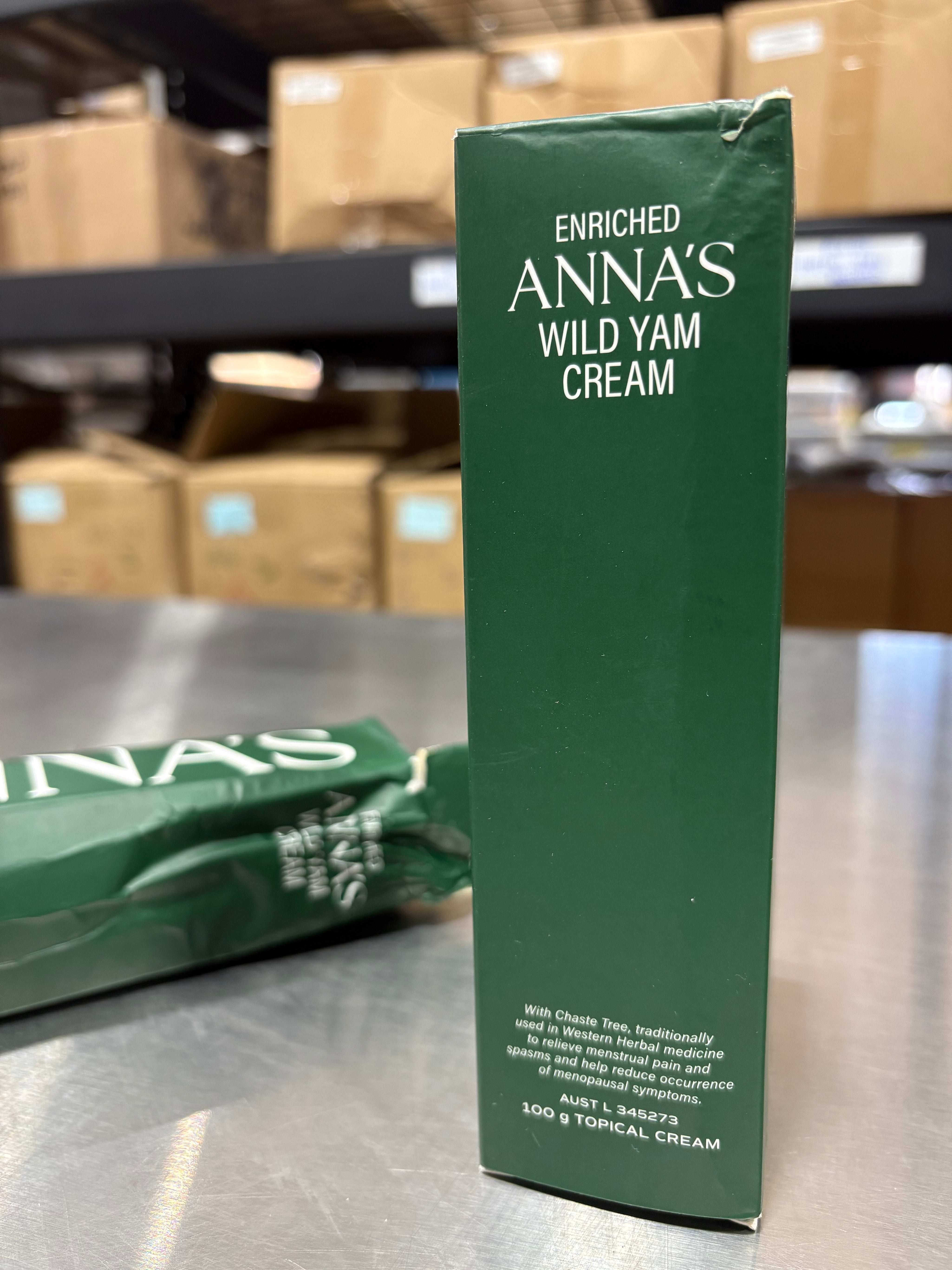 Scratch & Dent: Anna's Wild Yam Cream