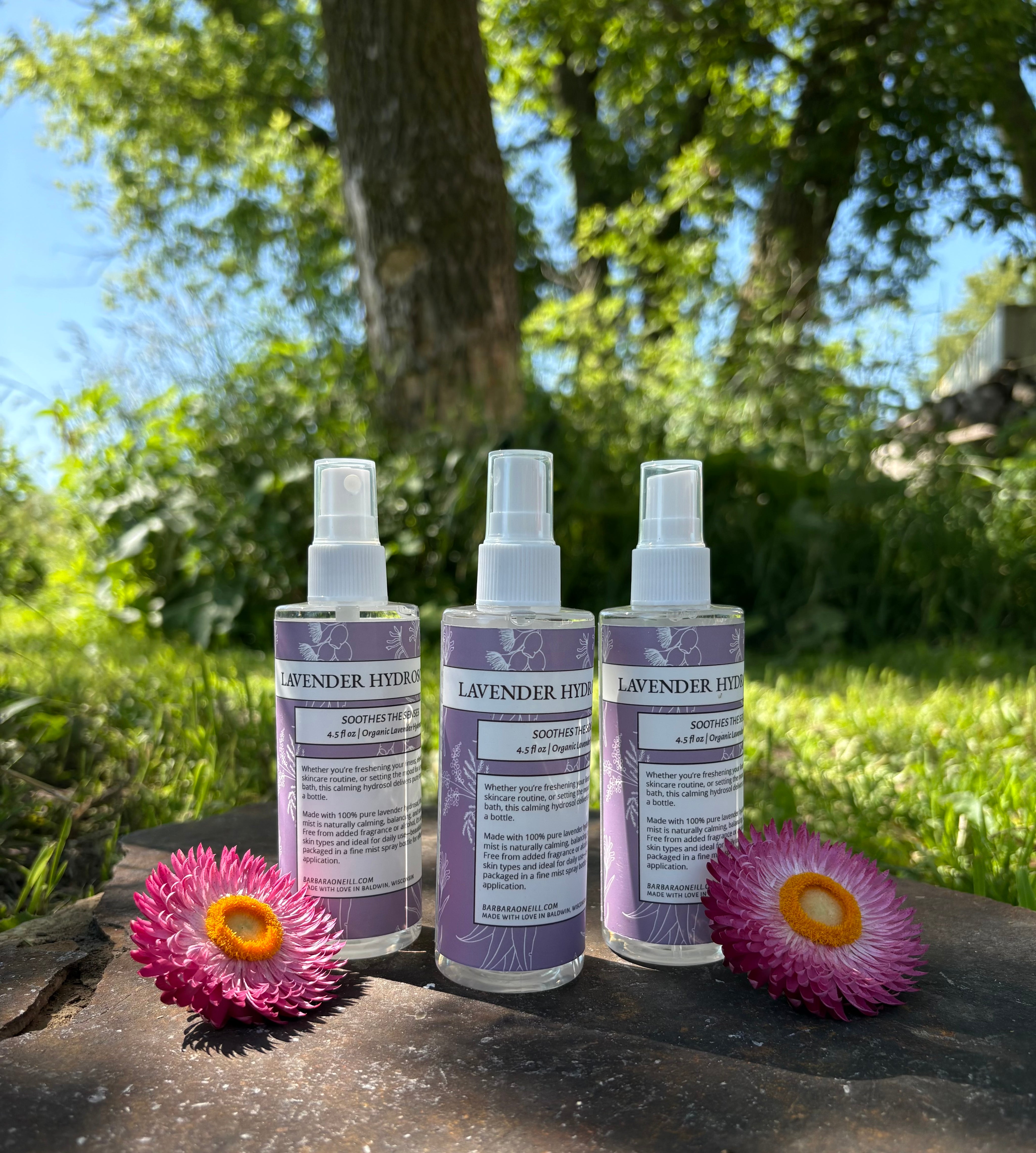 Organic Lavender Hydrosol Spray