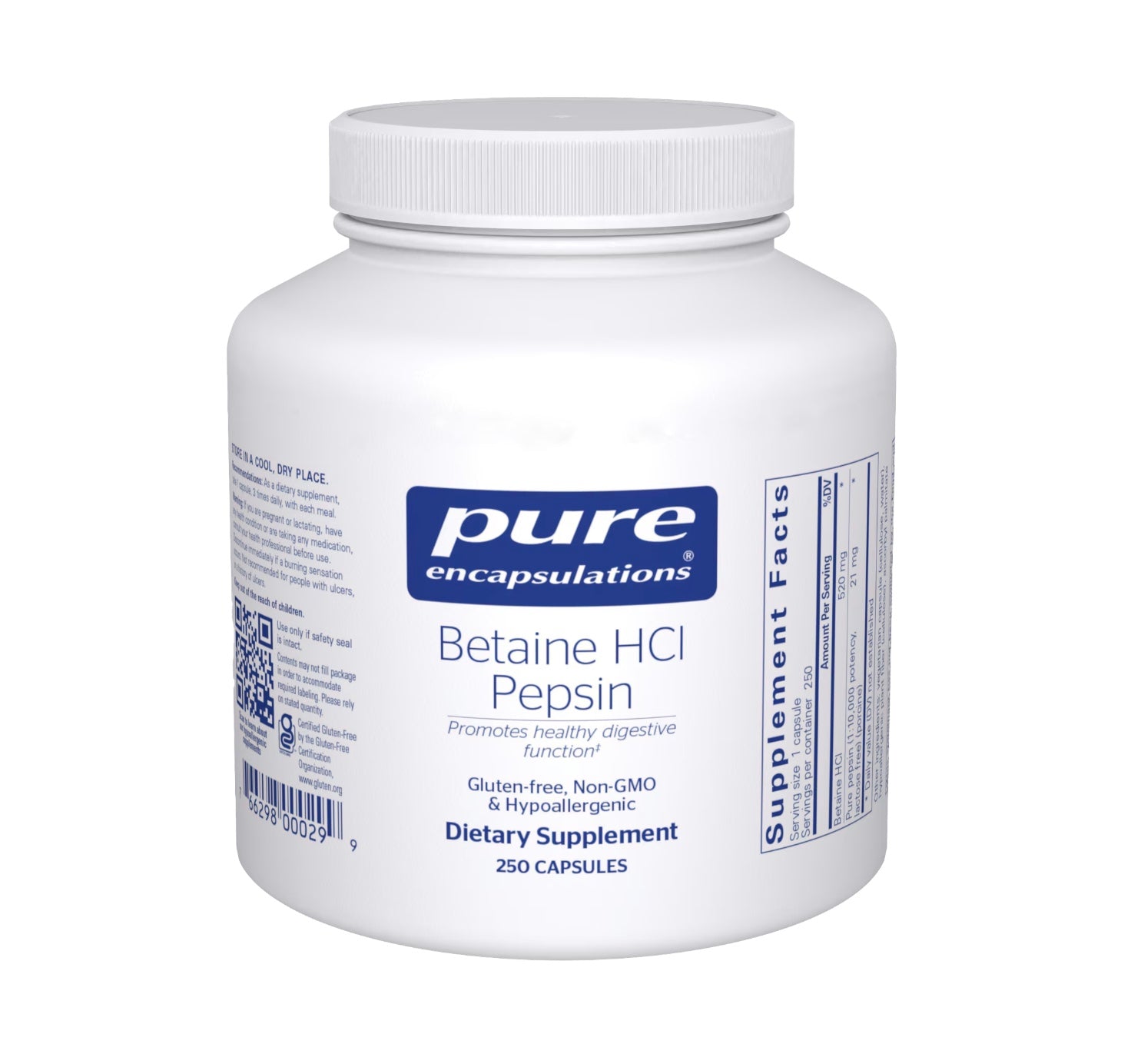 Betaine HCl Pepsin