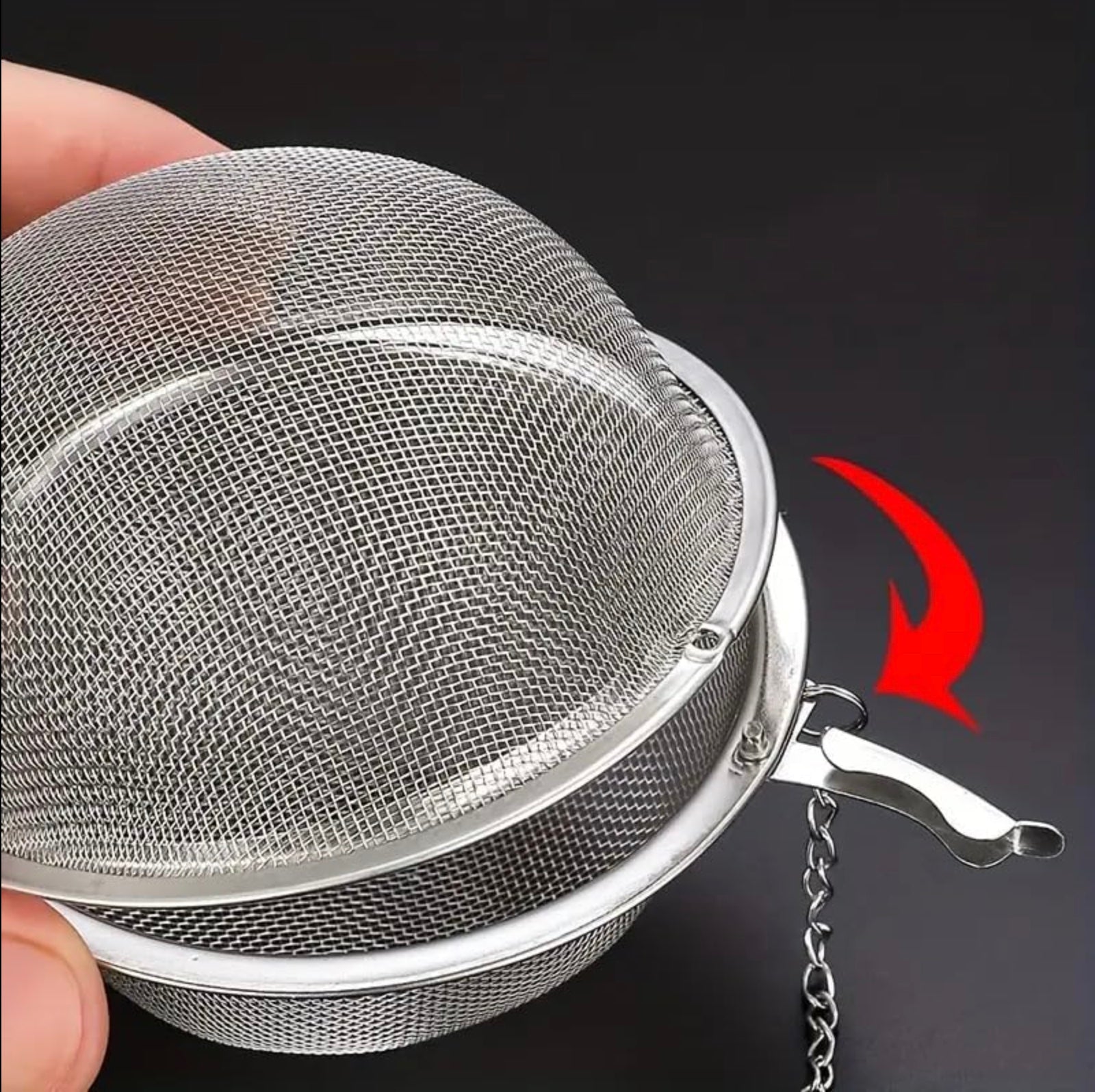 Stainless Steel Tea Ball - 3 inch