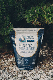 5 lb Baja Gold Mineral Sea Salt Natural Grain Crystals