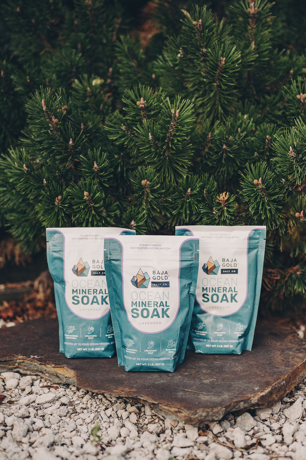 Baja Gold Ocean Mineral Soak 2lb Bag