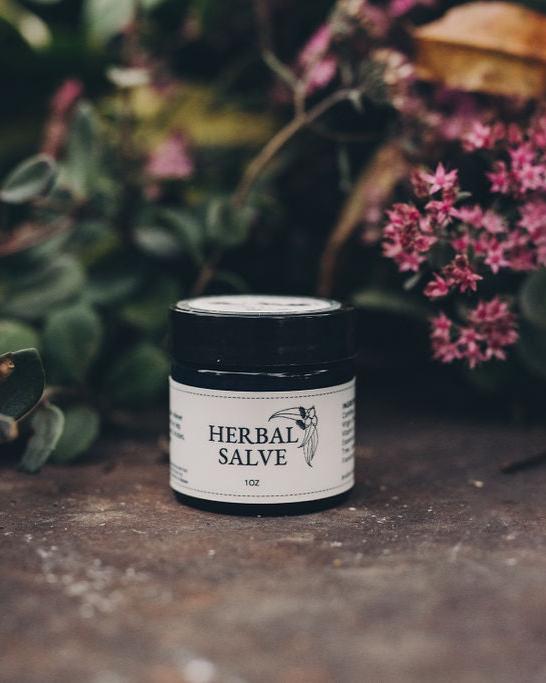 Organic Herbal Salve - TRAVEL SIZE (1 oz)